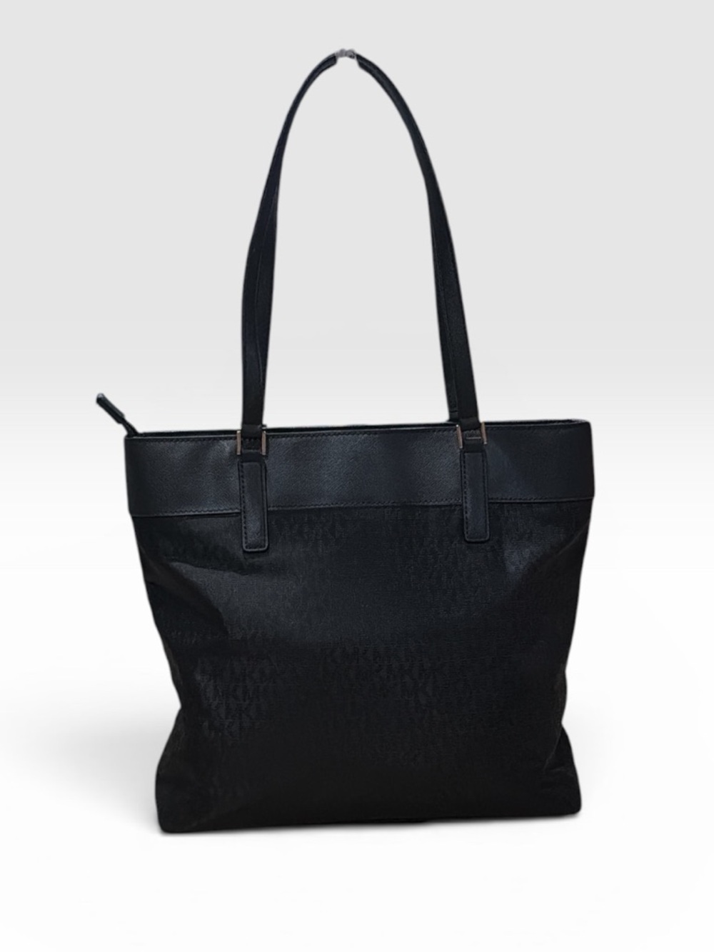 Michael Kors Black Morgan Large Top Full Zip Tote - Picture 2 of 16